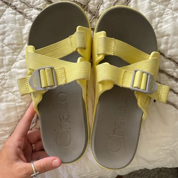 Shoes Yellow Adjustable Chaco Sandals Size Poshmark